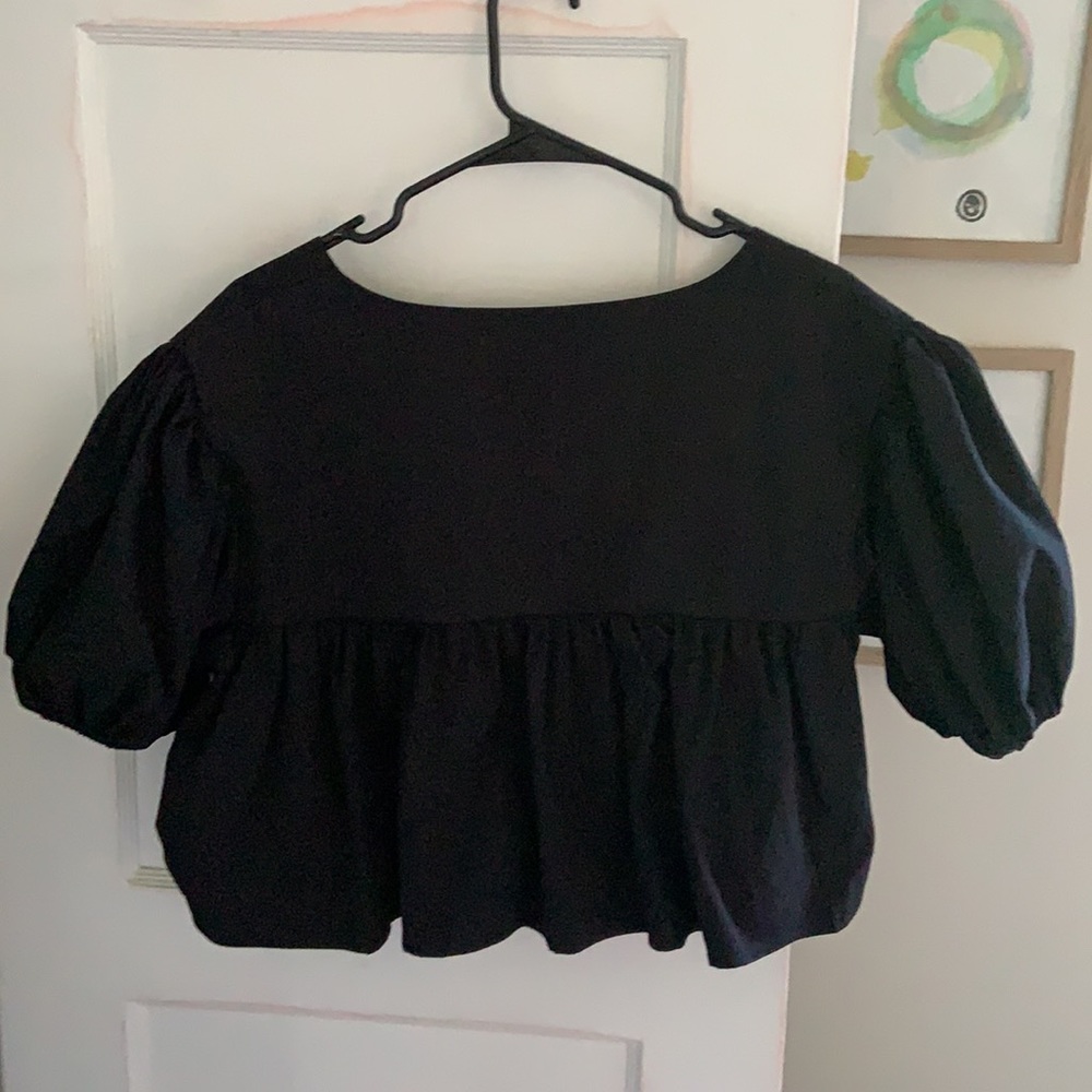 Ghospell peplum crop top XL - Picture 5 of 5